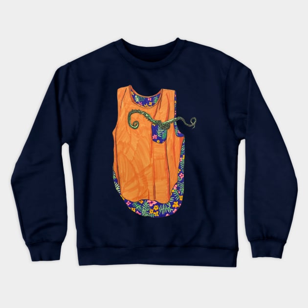 Pocket Octopus Crewneck Sweatshirt by RaLiz